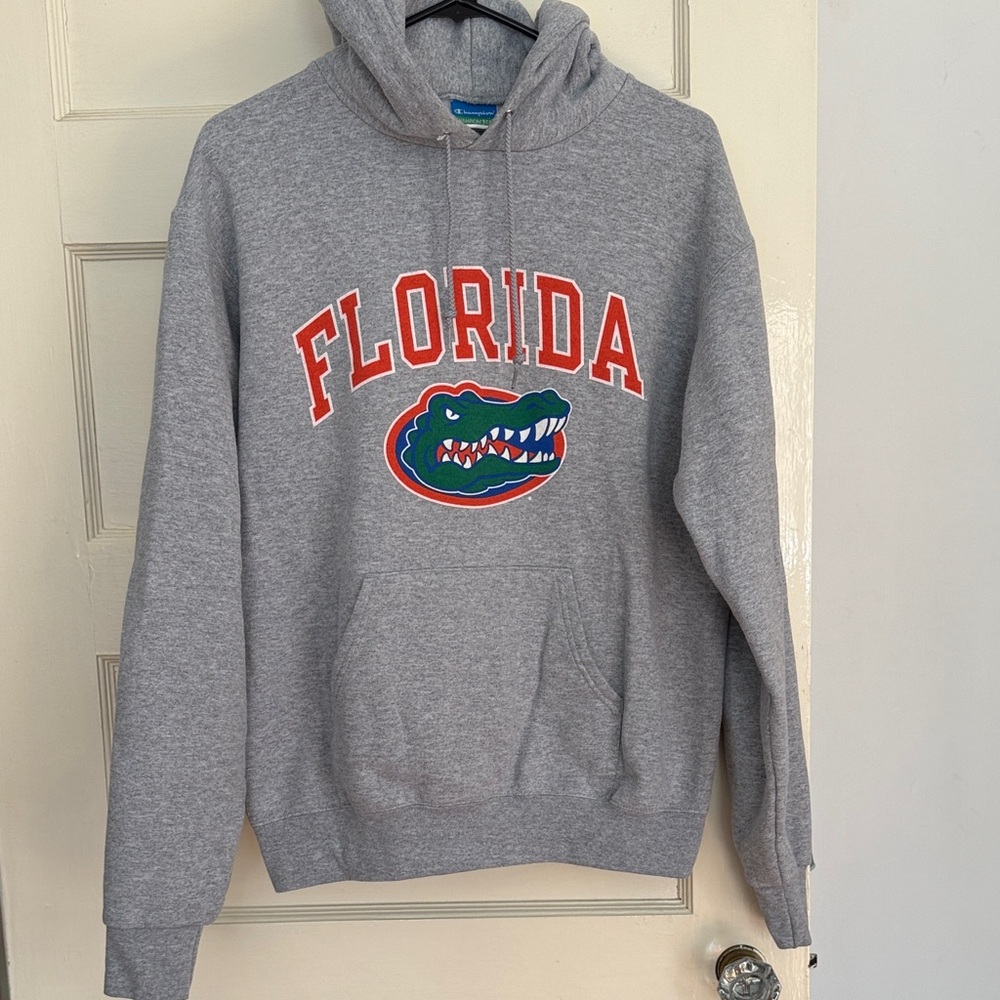 Champion Gray Florida Gators Vintage Hoodie